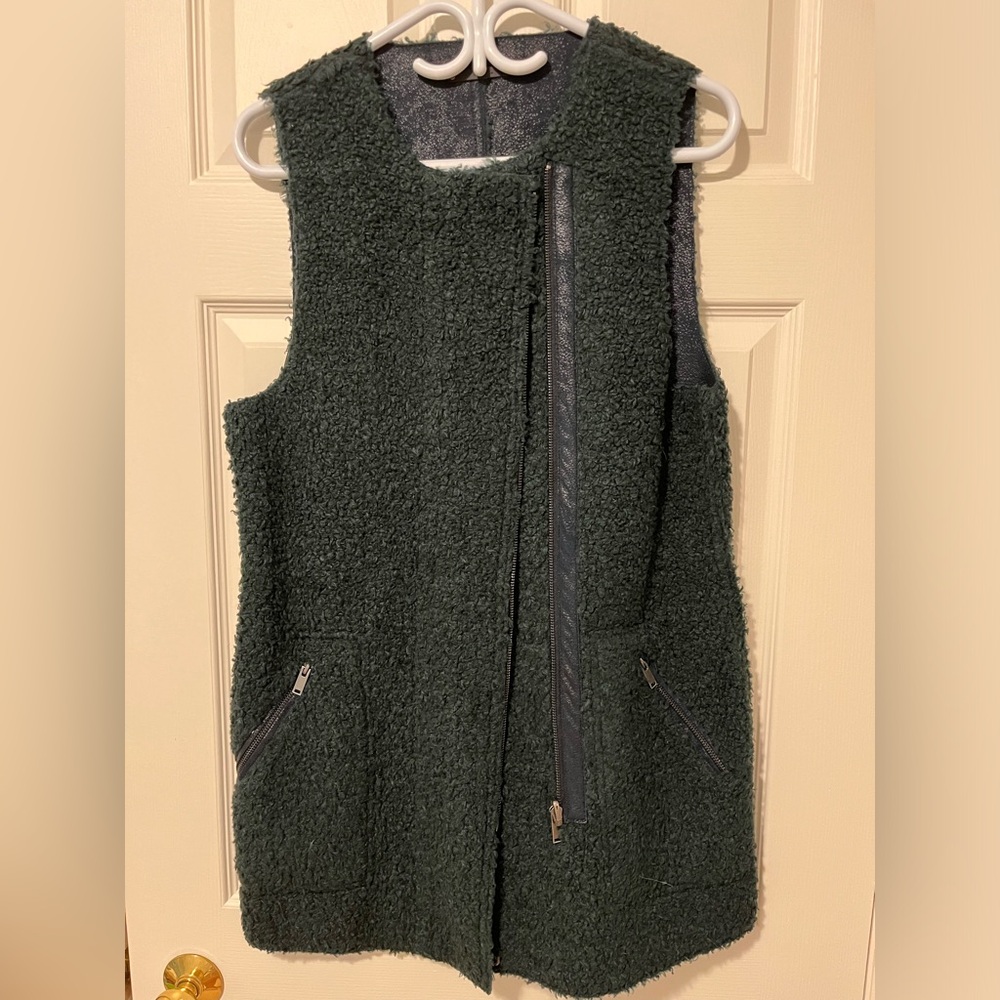 ONLY Faux Shearling Reversible Vest